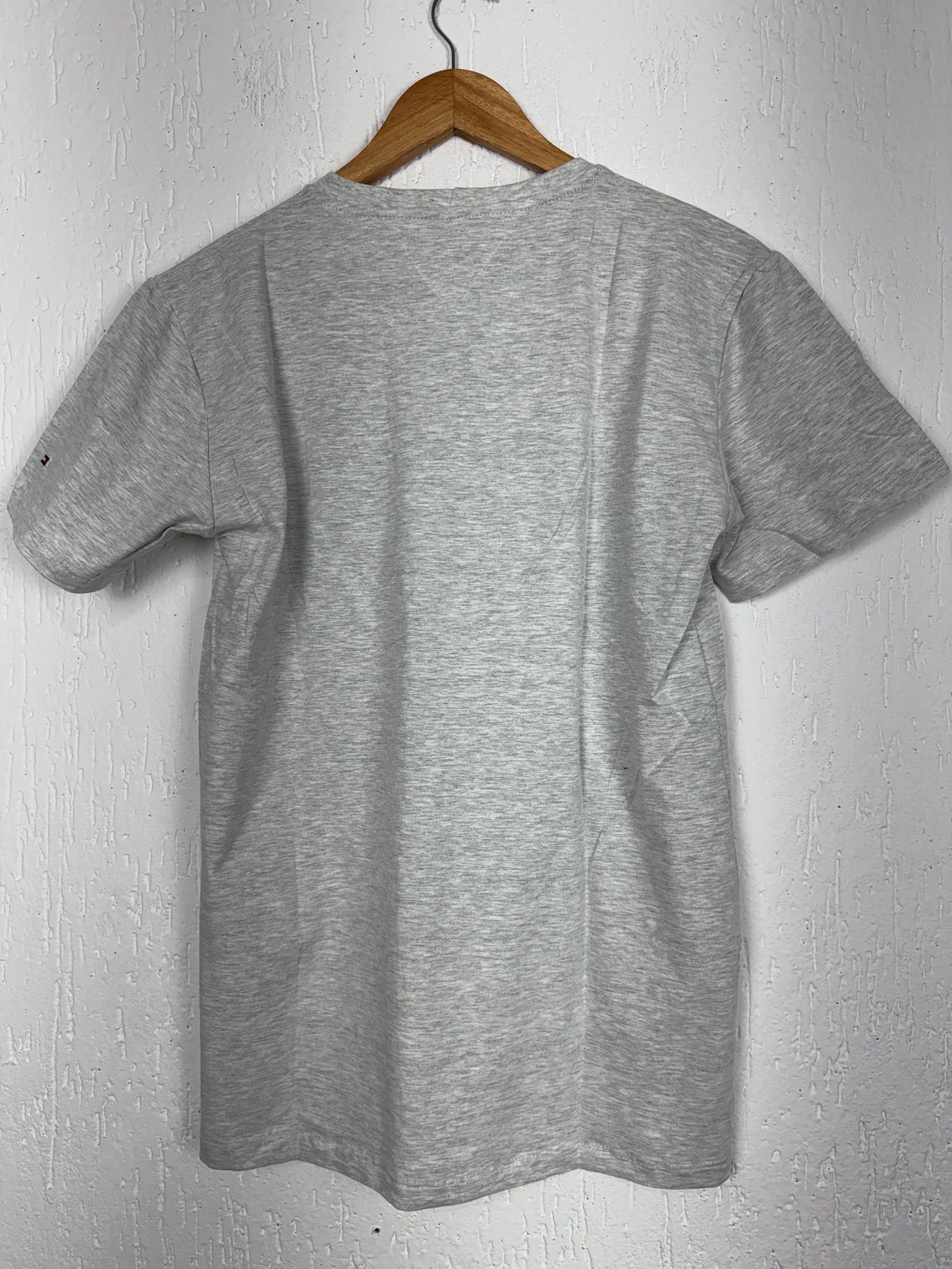 Camiseta Tommy Hilfiger Cinza Mescla Monograma H M