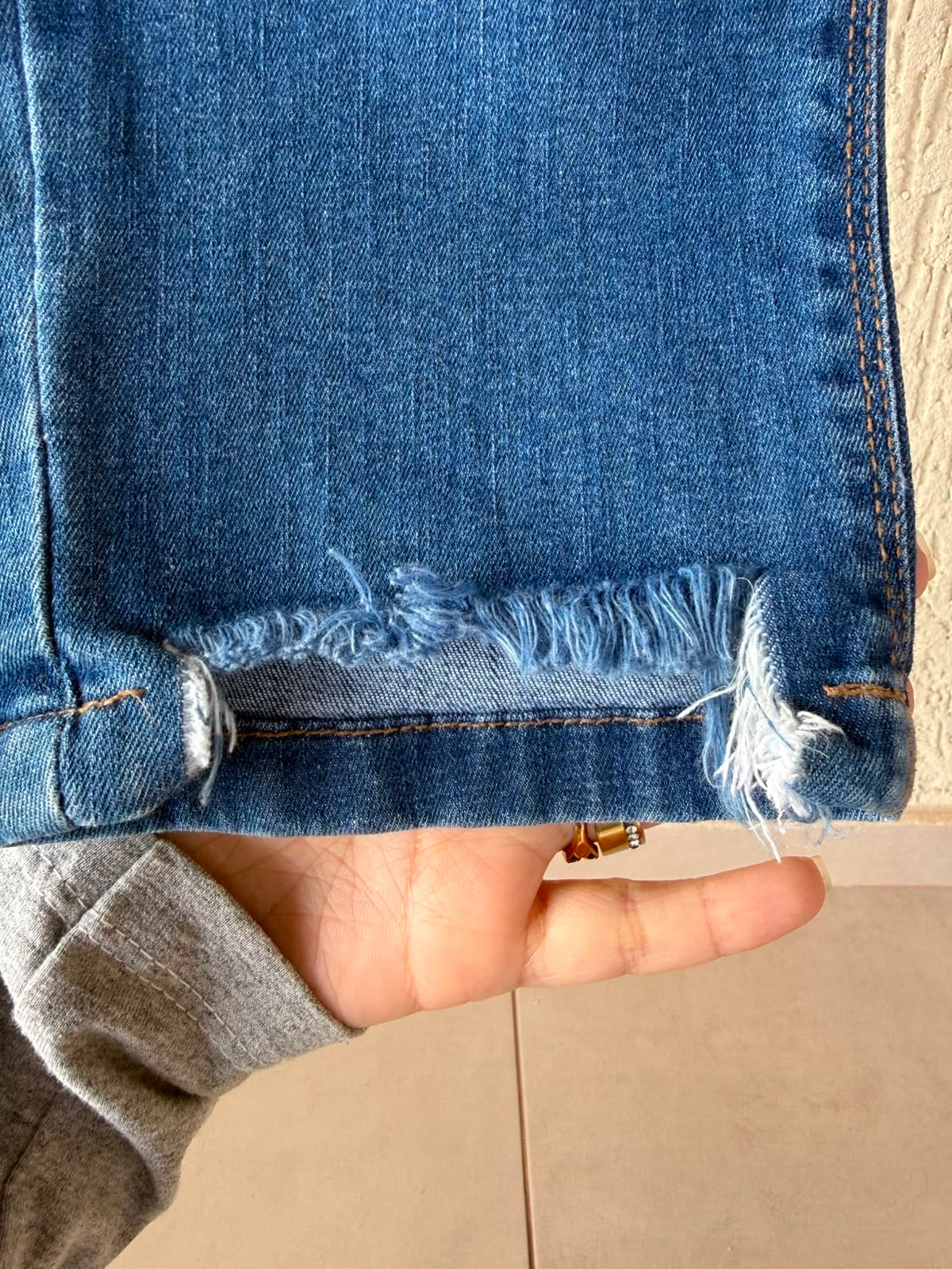 Calça Jeans Reta