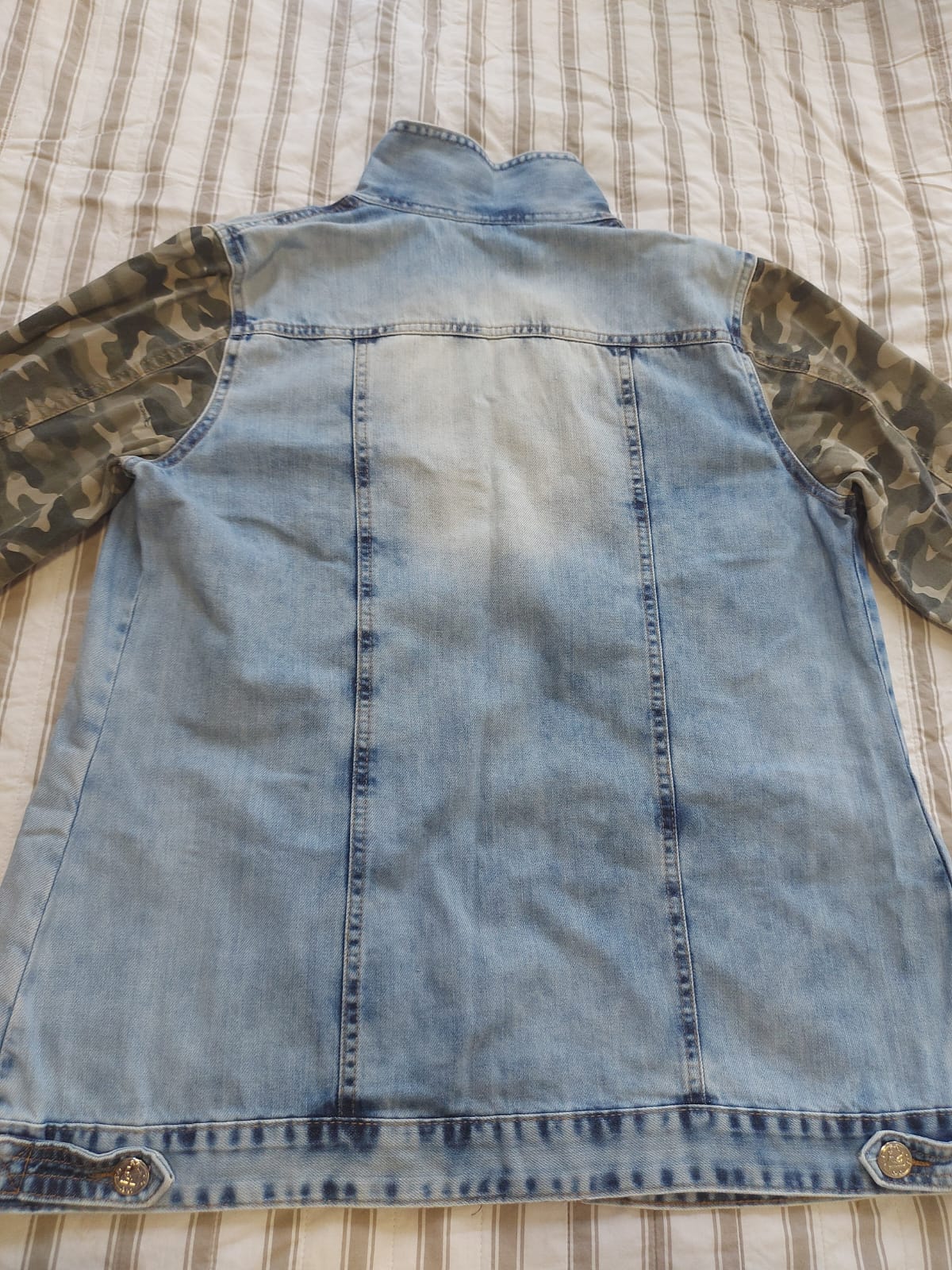 Jaqueta jeans oversized Rocel tamanho G
