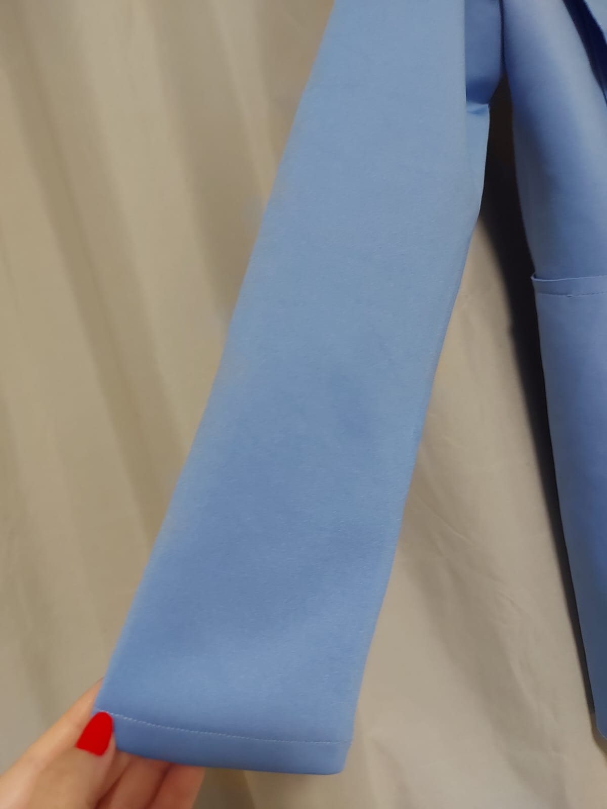 Max blazer alongado azul serenity, tamanho M/G. Em ótimo estado