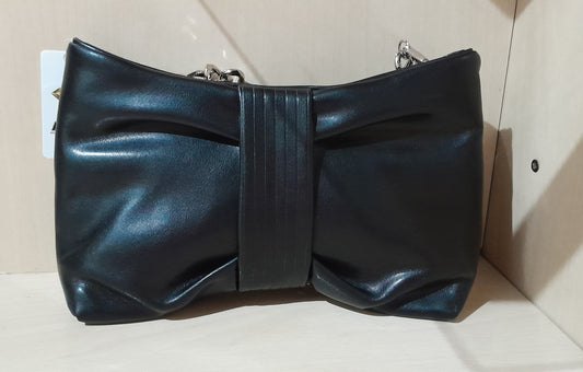 Bolsa Clutch Feminina Preta Com Duas Alças Removíveis