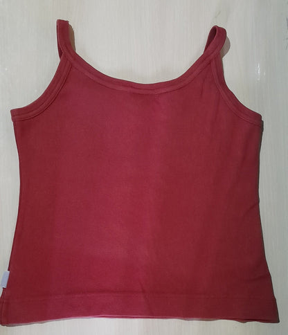 Regata Adidas Feminina Algodão Vermelho Vintage M