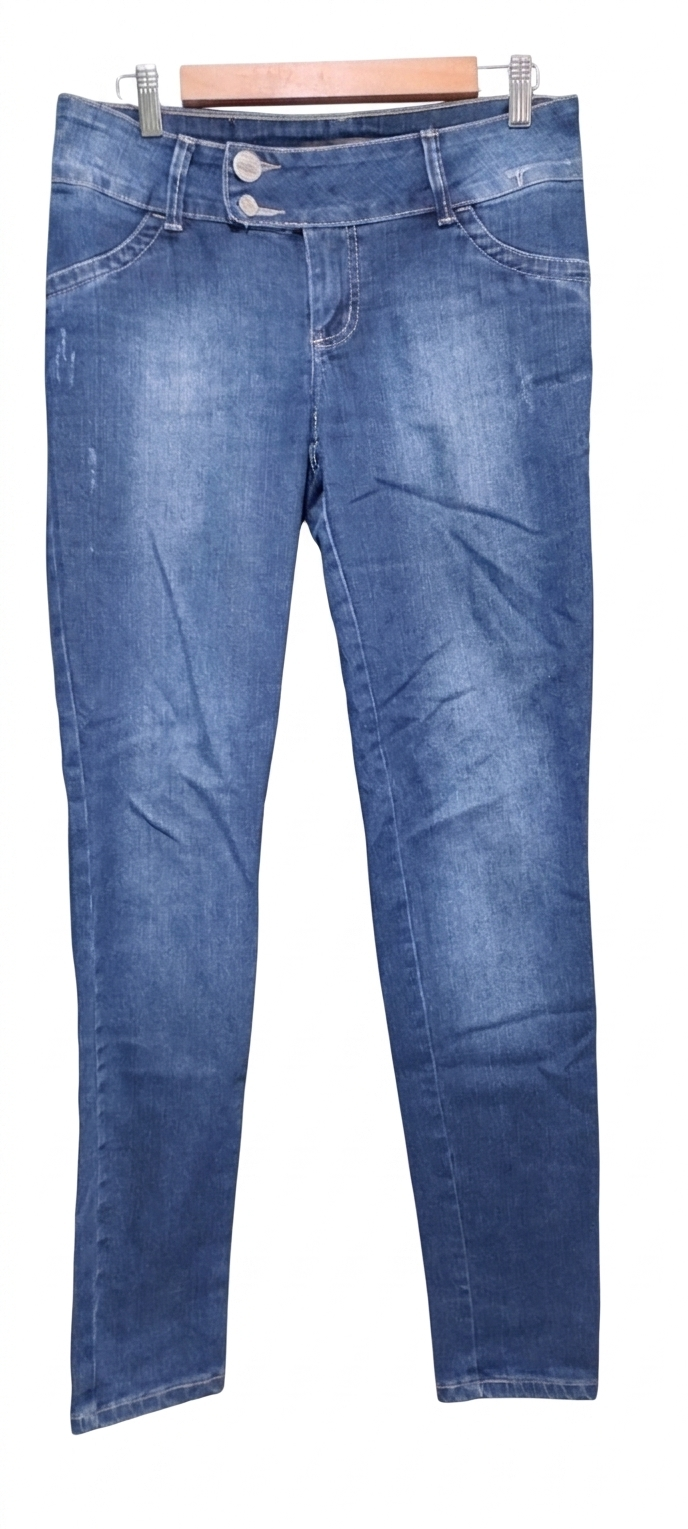 Calça Jeans Skinny com Lycra T. 42 – Oportunidade!
