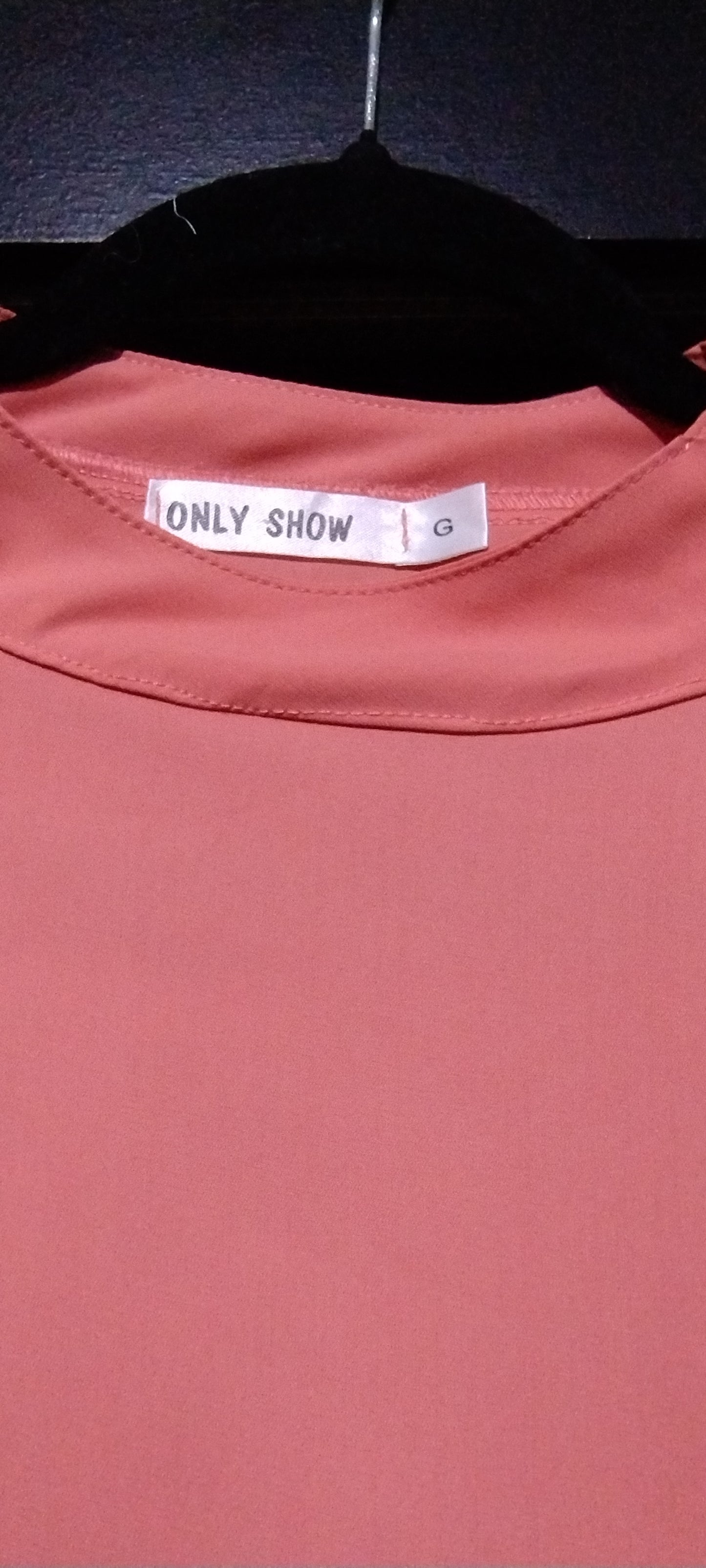 Camisa Salmão Elegante - Detalhe de Botões - Tam. G