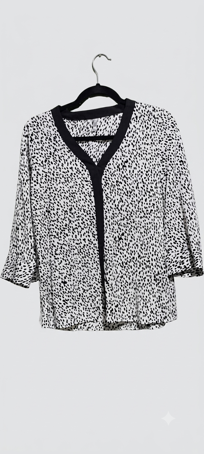 Camisa Social Estampada – Elegante e Versátil – Tam M