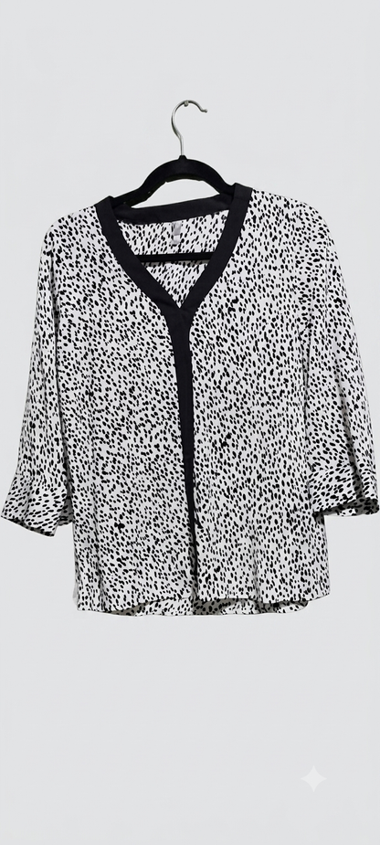 Camisa Social Estampada – Elegante e Versátil – Tam M