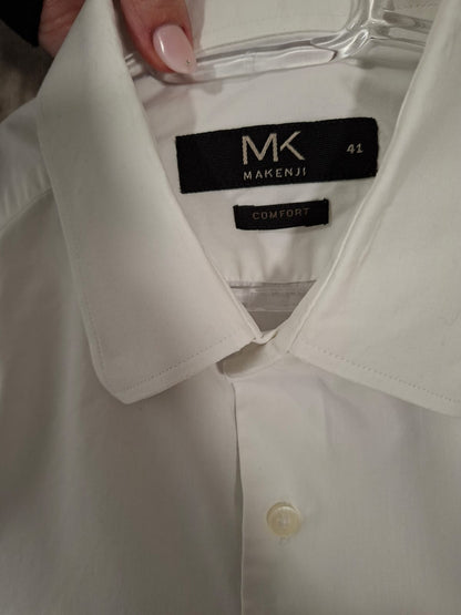 Camisa masculina da Makenji, modelo confort, 100% algodão,tamanho 41( G ), em excelente estado!!!