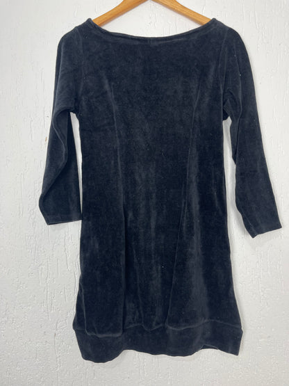Vestido em veludo molhado
