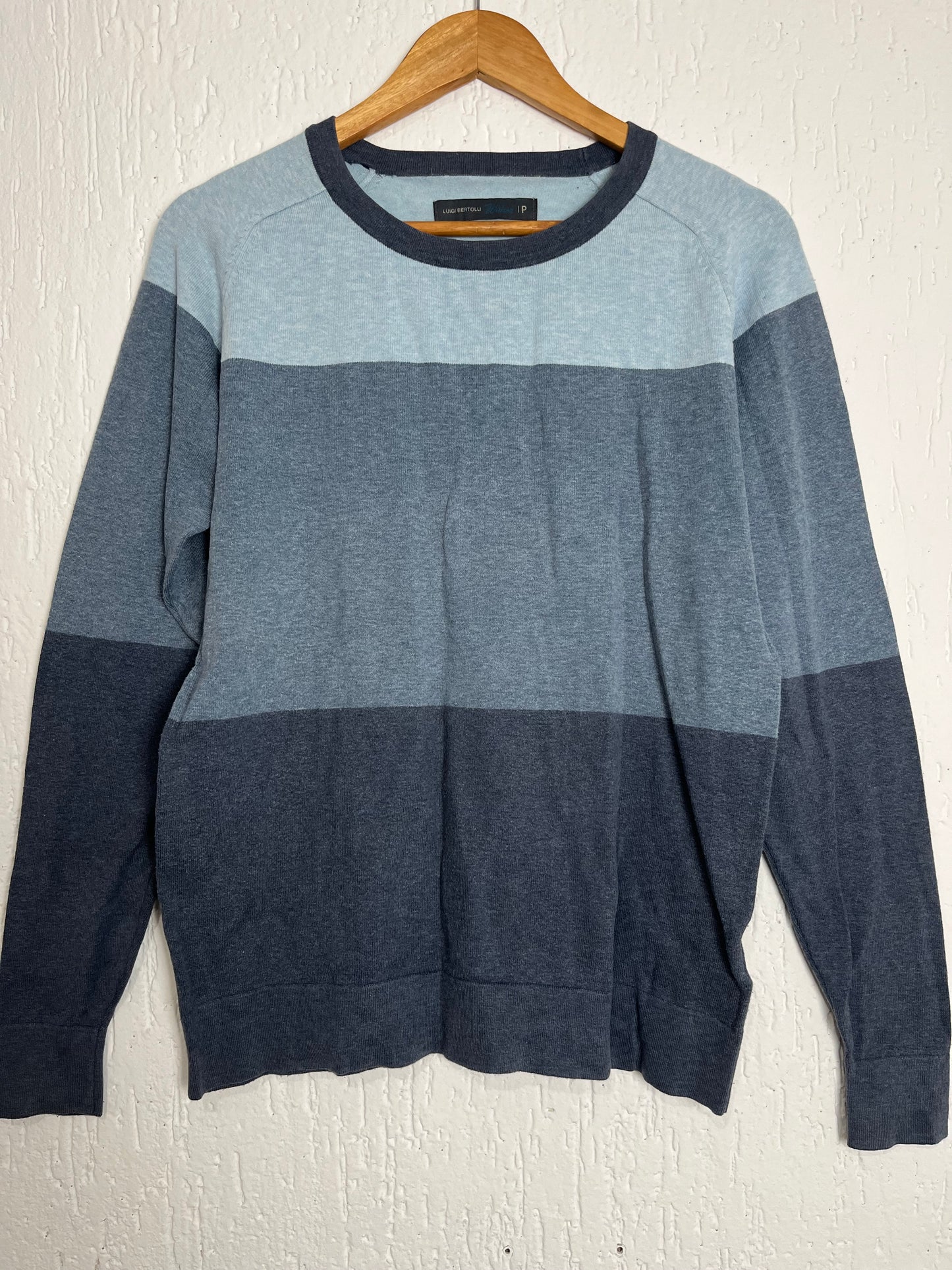 Suéter Masculino Luigi Bertolli Weekend - Tricot Leve Tricolor