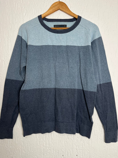 Suéter Masculino Luigi Bertolli Weekend - Tricot Leve Tricolor