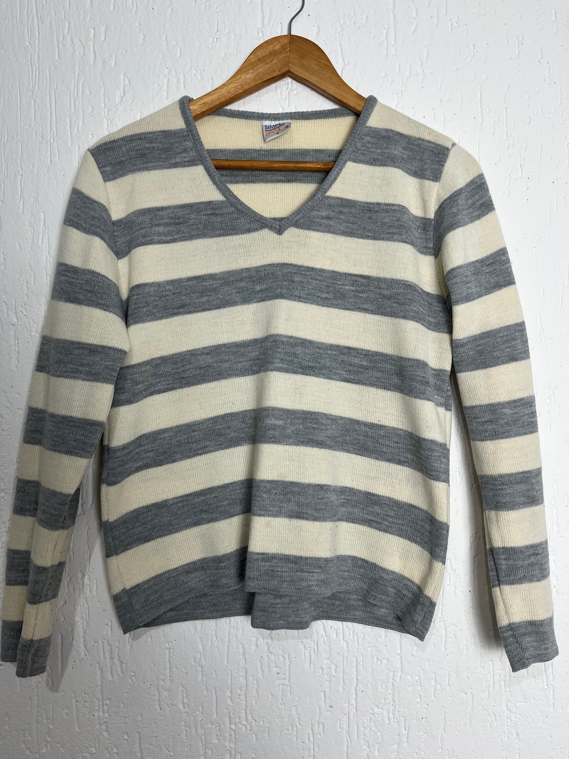 Blusa de Tricot Listrada
