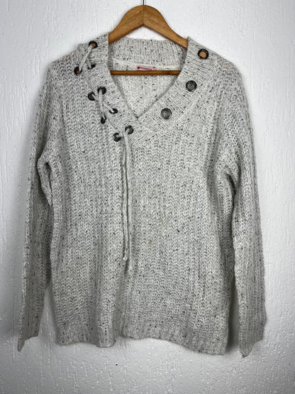 Blusa de Frio em Crochê Artesanal mescla – Quentinha e Elegante