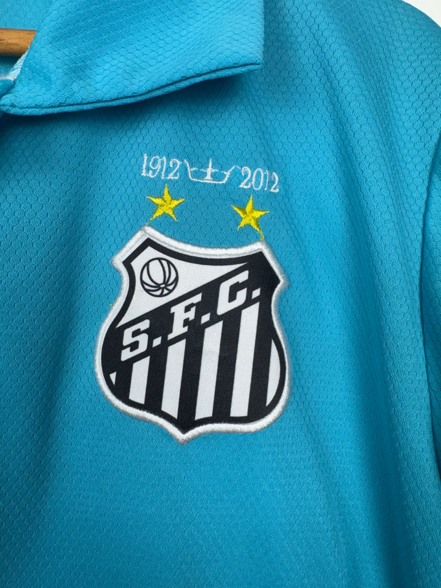 Camisa Santos FC Nike Centenário 2012 Neymar Jr #11 Azul