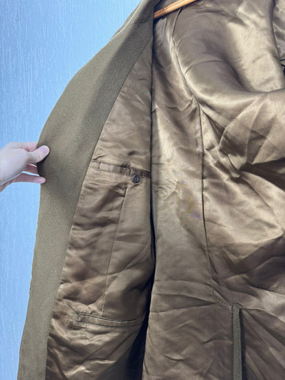 Blazer Executivo Marrom Oliva- tamanho GG