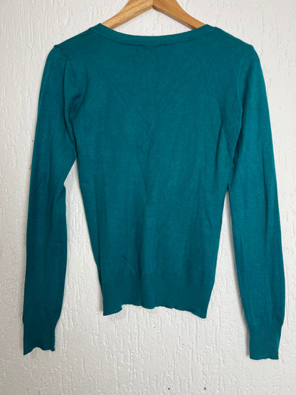 Blusa Feminina Mansa City - Tricot Leve verde Esmeralda