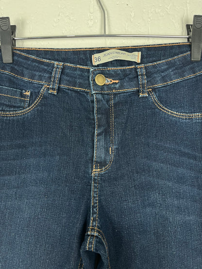Calça Jeans Skinny com Elastano
