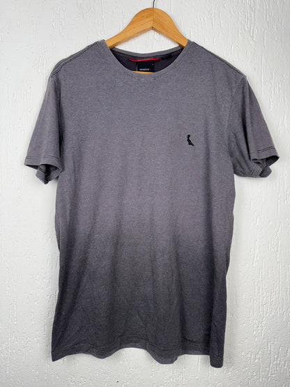 Camiseta Reserva Cinza Mescla Mini Listras