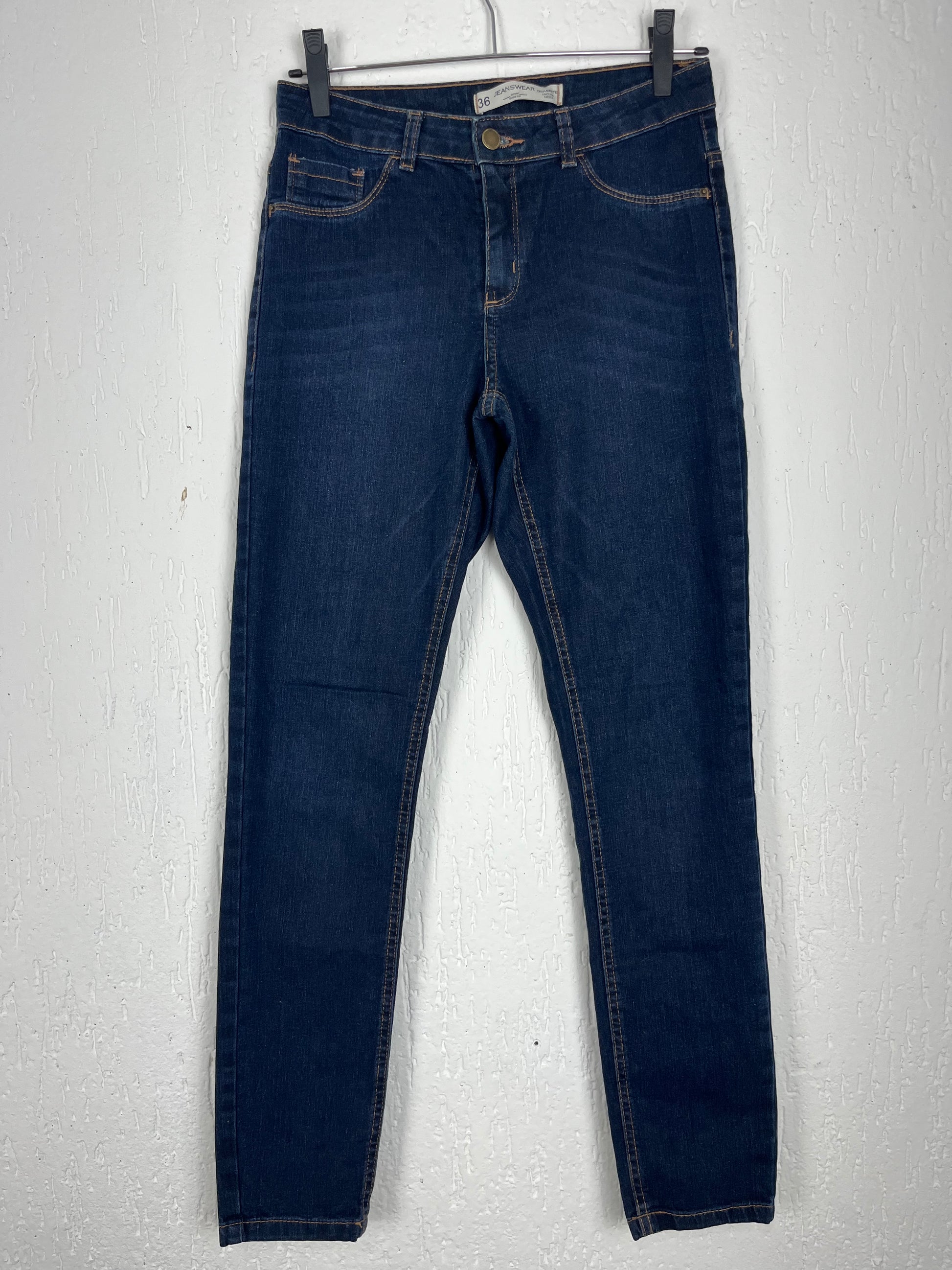 Calça Jeans Skinny com Elastano