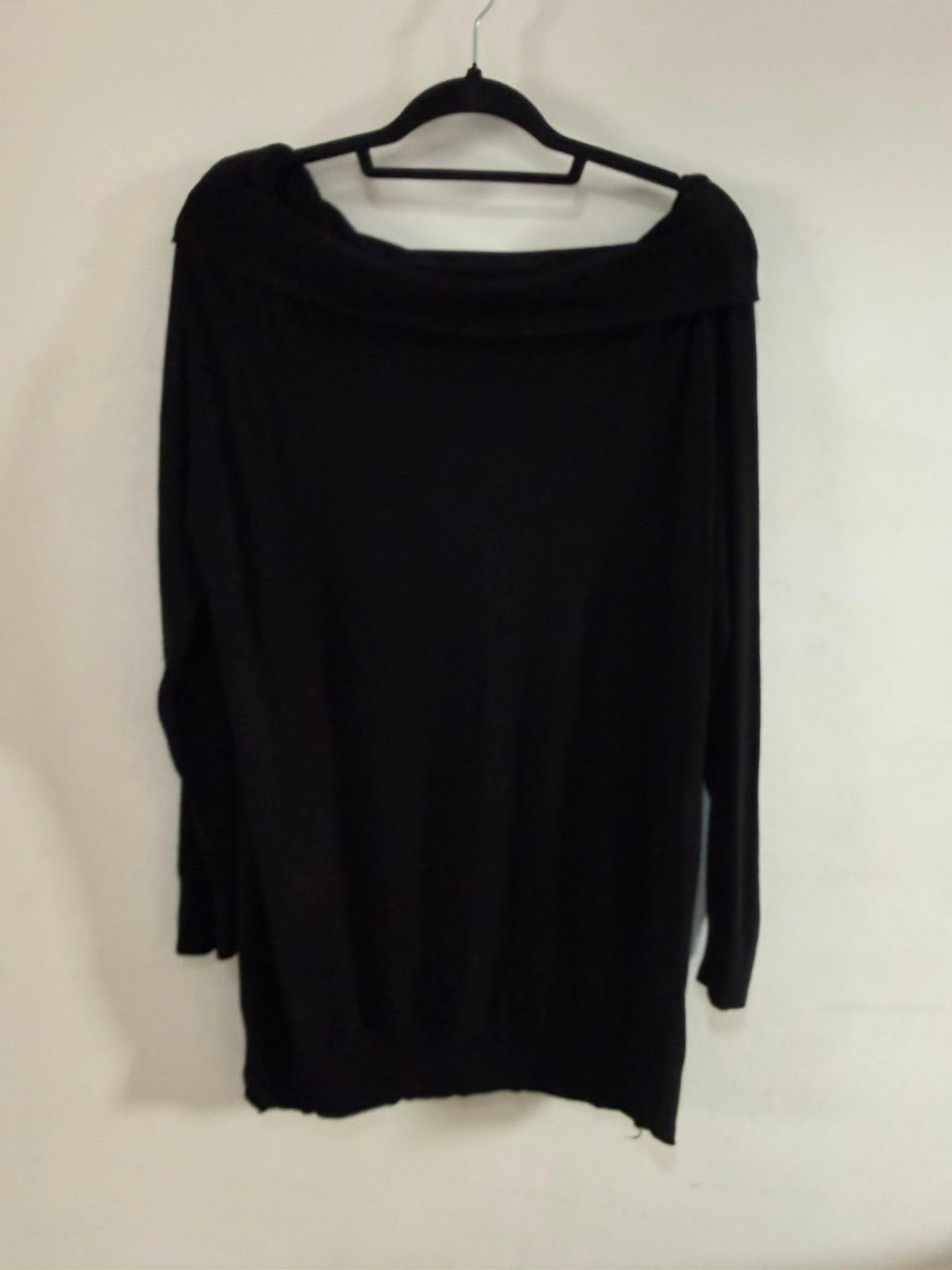 Blusa de Malha manga longa- Plus Size