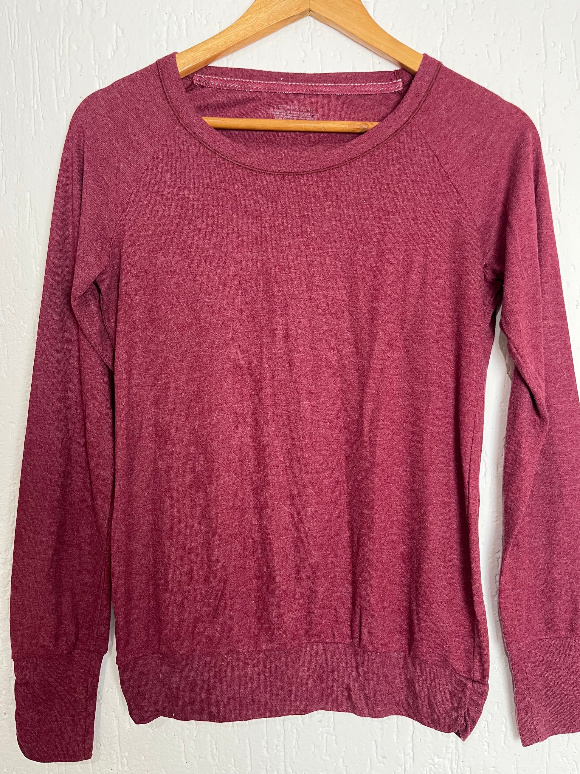 Blusa Manga Longa Victoria's Secret - Vinho