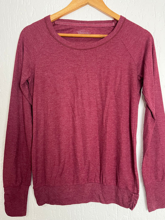 Blusa Manga Longa Victoria's Secret - Vinho