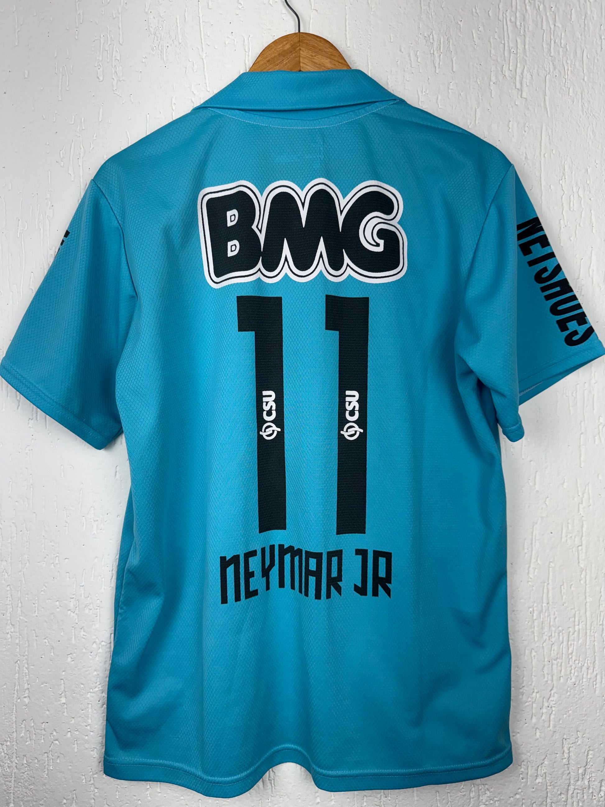 Camisa Santos FC Nike Centenário 2012 Neymar Jr #11 Azul