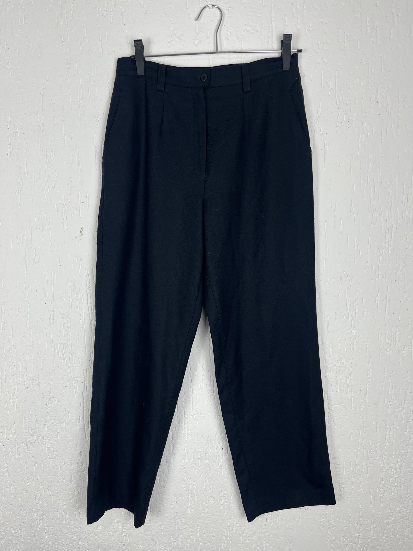 Calça de sarja masculina preta