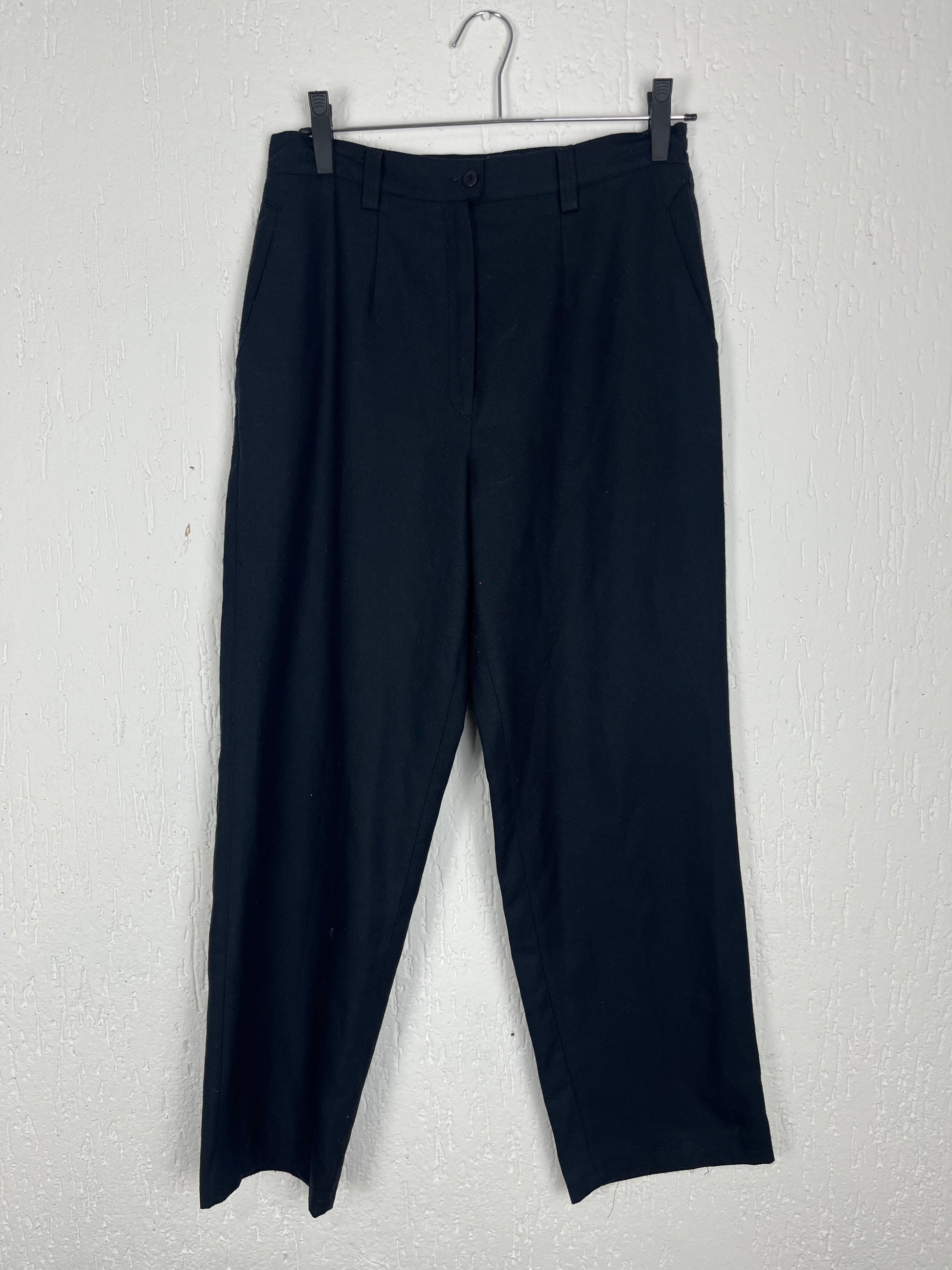Calça de sarja masculina preta