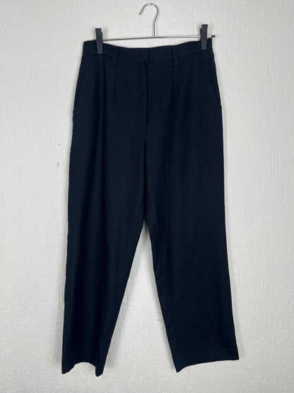 Calça de sarja masculina preta