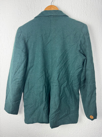 Blazer Vintage Verde Musgo Magi Royll • Lã