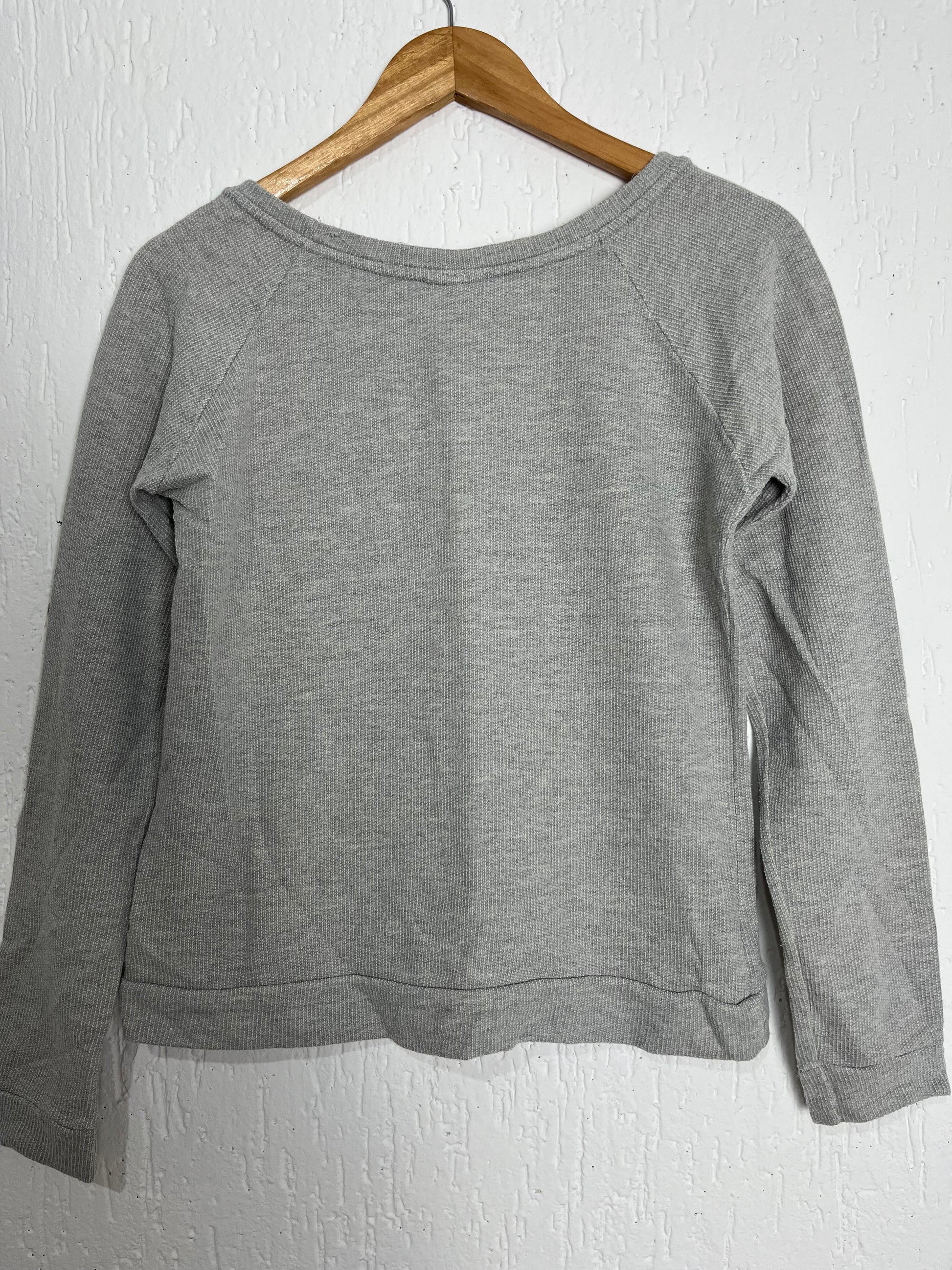 Blusa Manga Longa Mickey Mouse - Cinza Mescla