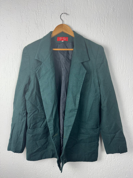 Blazer Vintage Verde Musgo Magi Royll • Lã