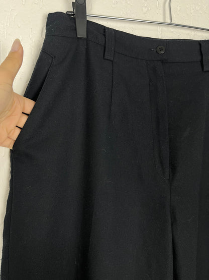 Calça de sarja masculina preta