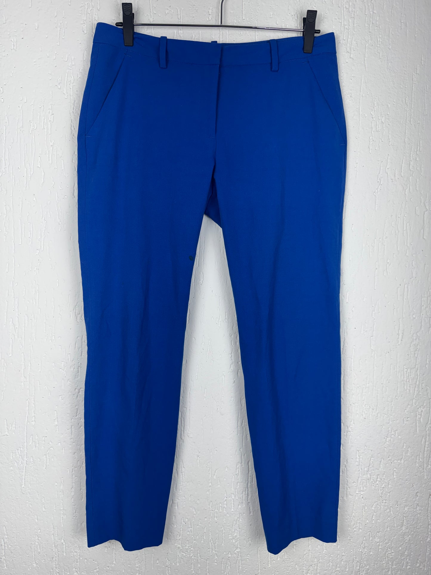 Calça Alfaiataria Zara Azul Royal Cigarrete