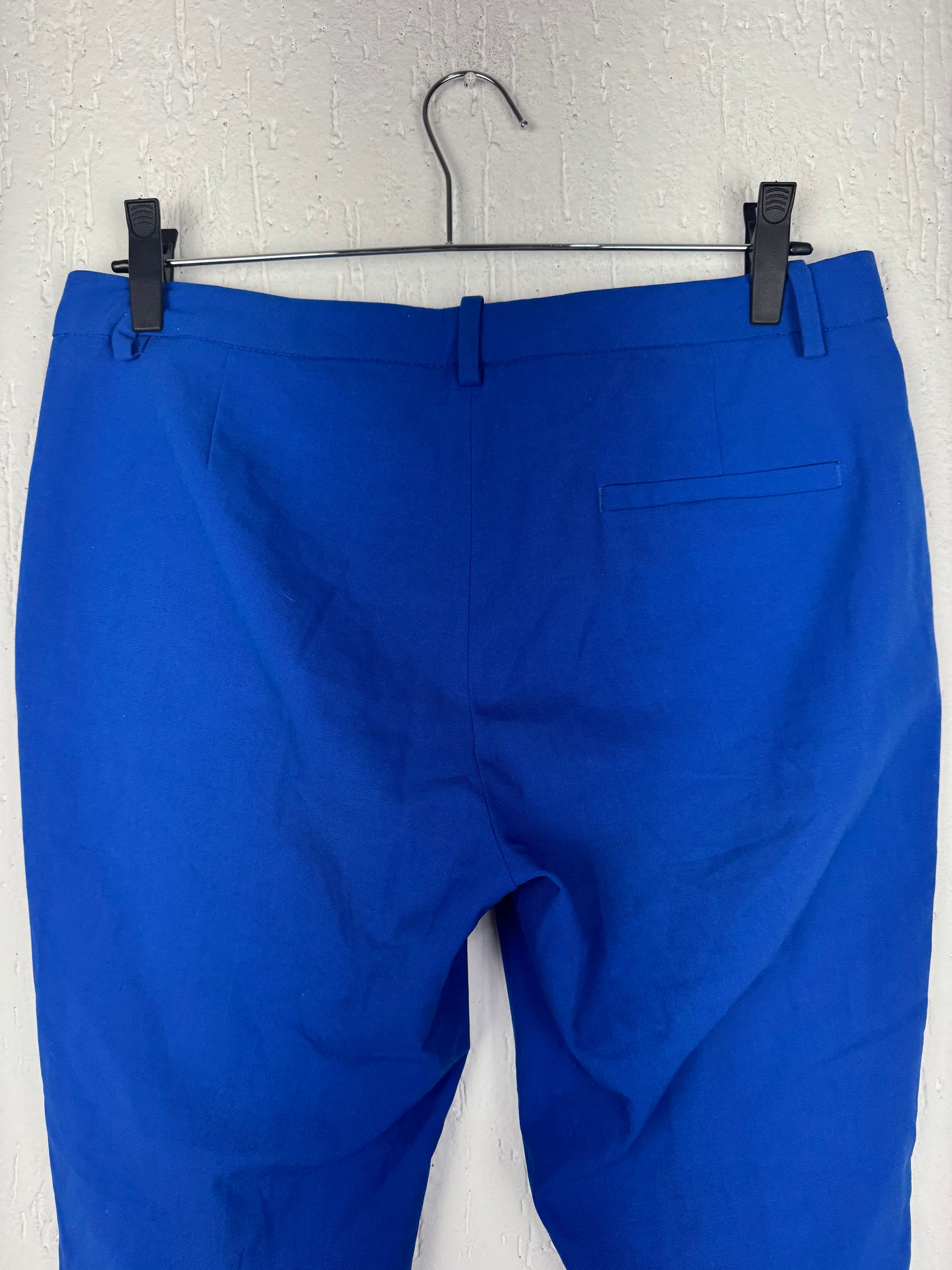 Calça Alfaiataria Zara Azul Royal Cigarrete