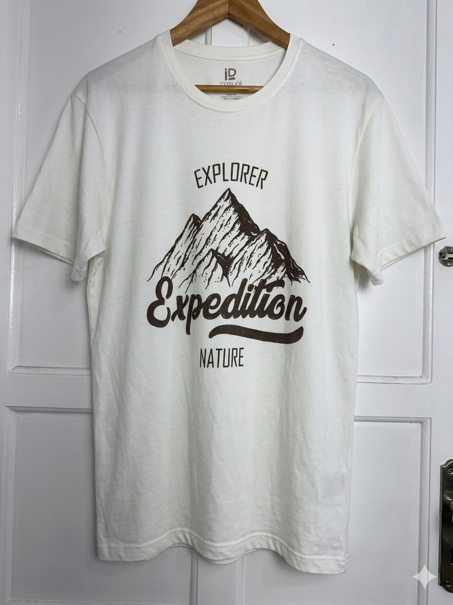 Camiseta Off-White Explorer Expedition Nature