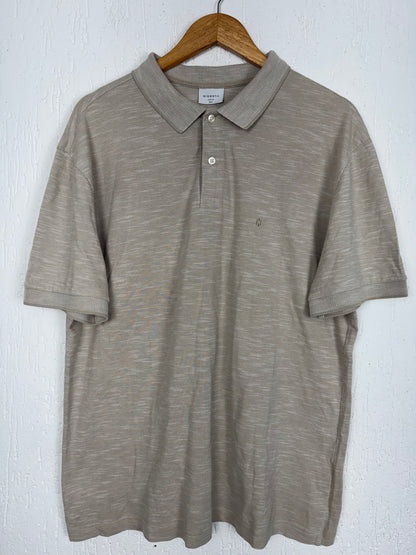 Polo Bege Mescla Highstil Slim Fit GG