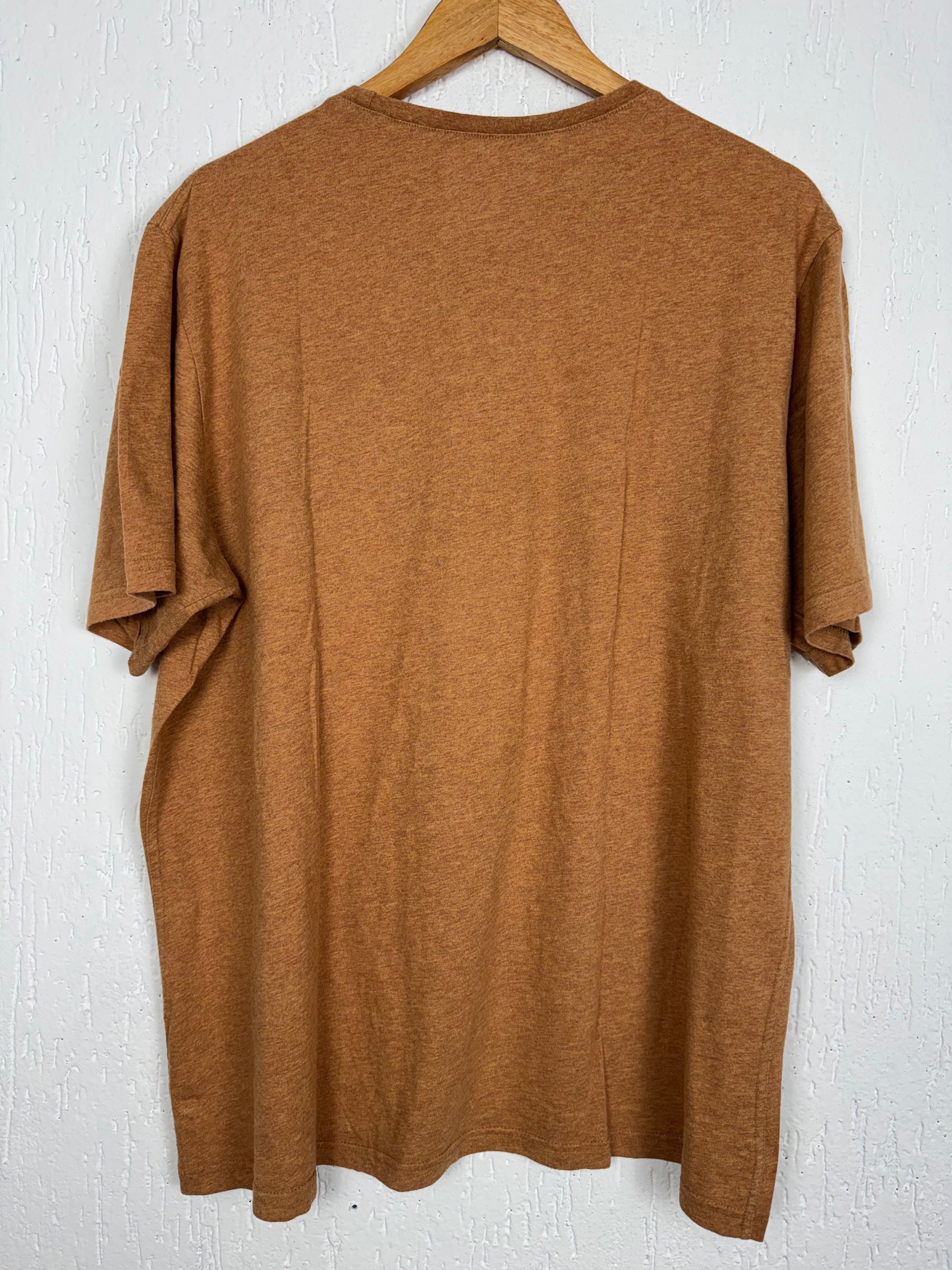 Camiseta Quechua Caramelo Mescla Estampa Homem Primitivo GG