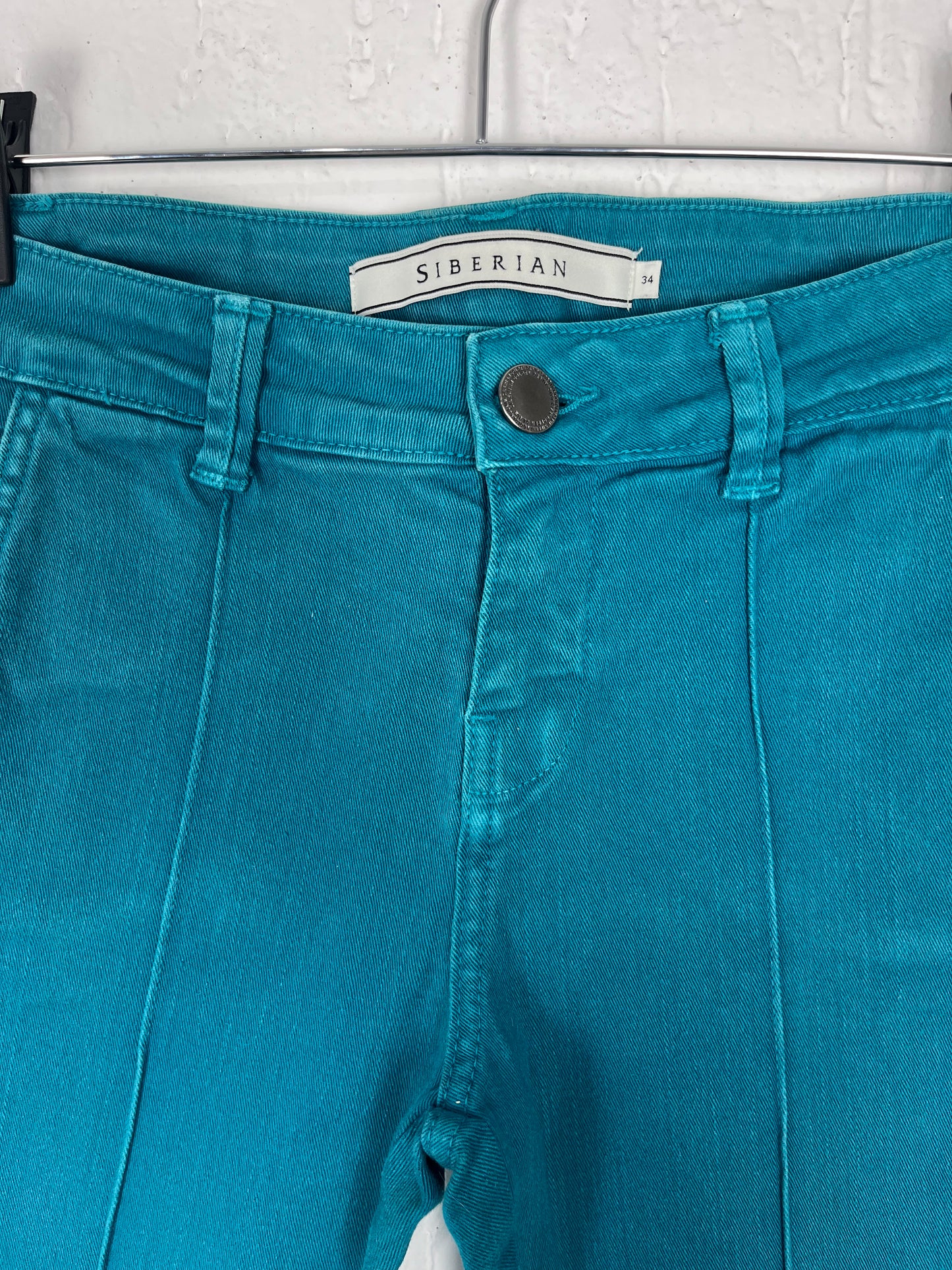 Calça Sarja Siberian Flare Azul - Tamanho 34