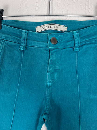 Calça Sarja Siberian Flare Azul - Tamanho 34