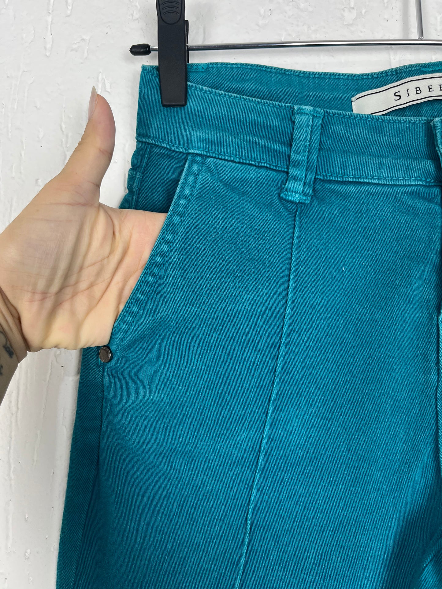 Calça Sarja Siberian Flare Azul - Tamanho 34