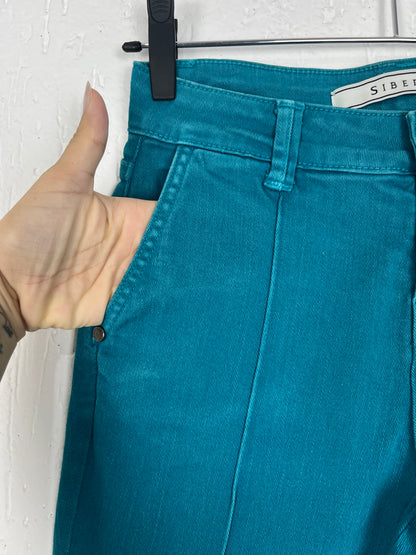 Calça Sarja Siberian Flare Azul - Tamanho 34