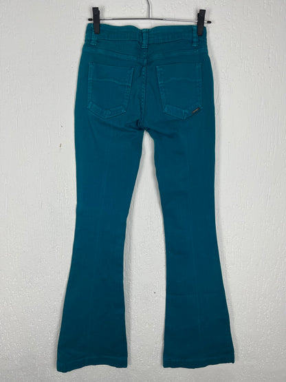Calça Sarja Siberian Flare Azul - Tamanho 34