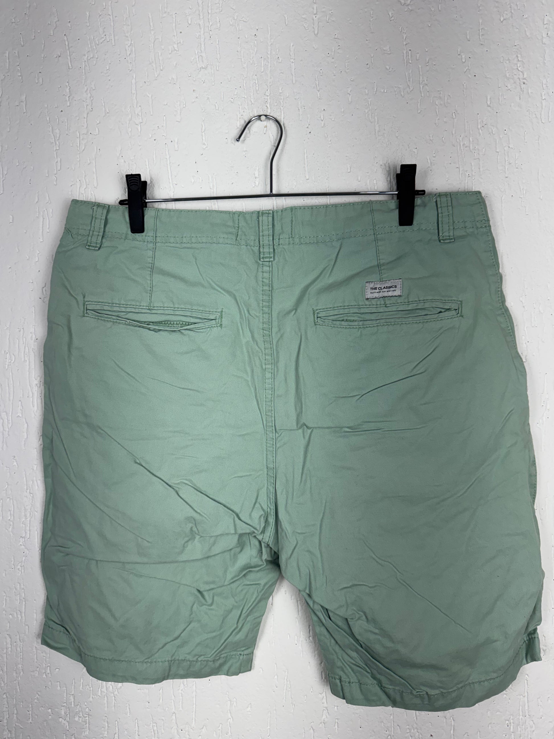 Bermuda Masculina Sarja Suncoast Verde Pastel