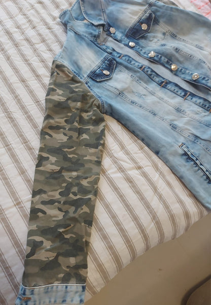 Jaqueta jeans oversized Rocel tamanho G