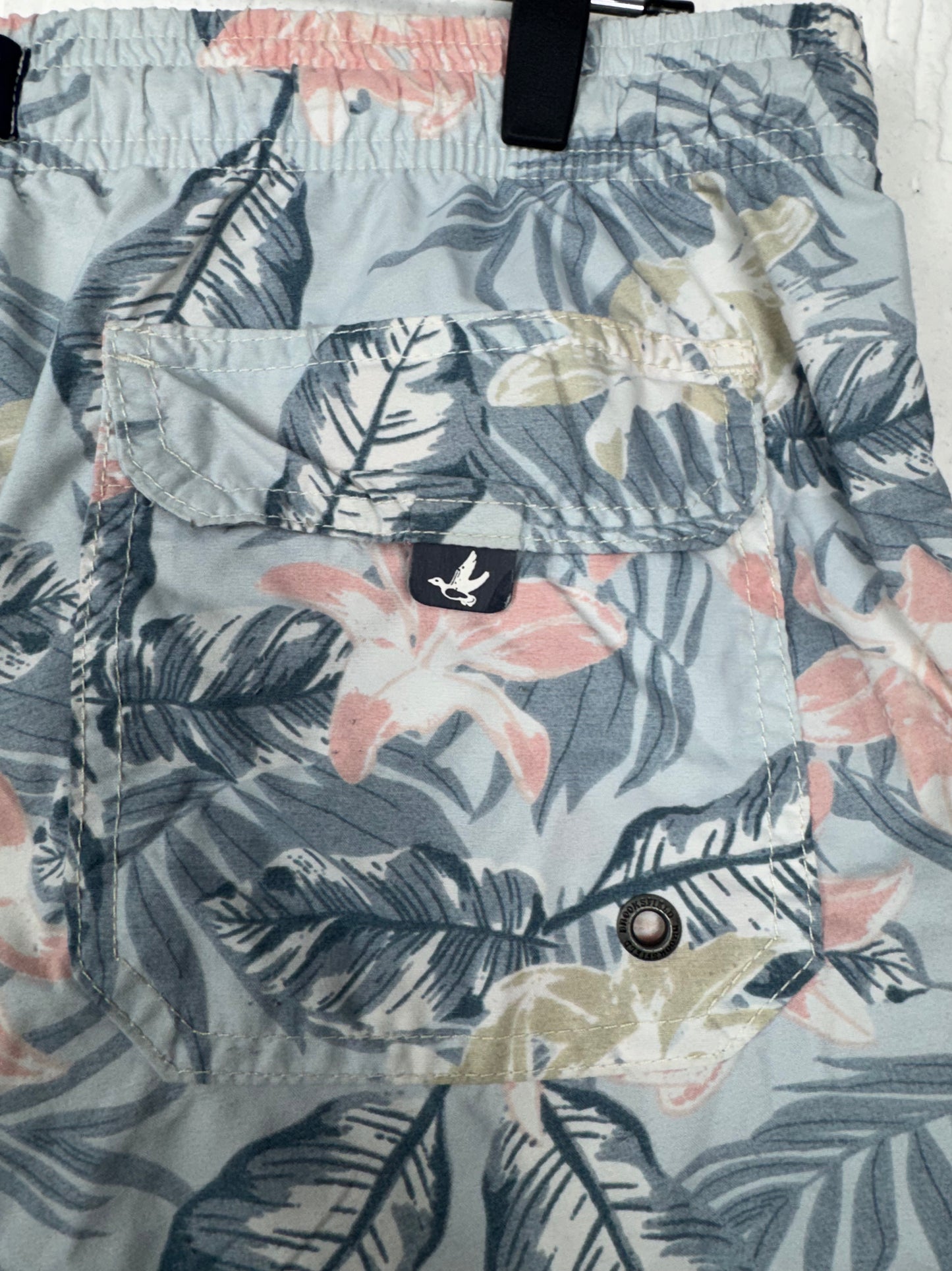 Short Brooksfield Premium Swim Trunks Floral Tropical