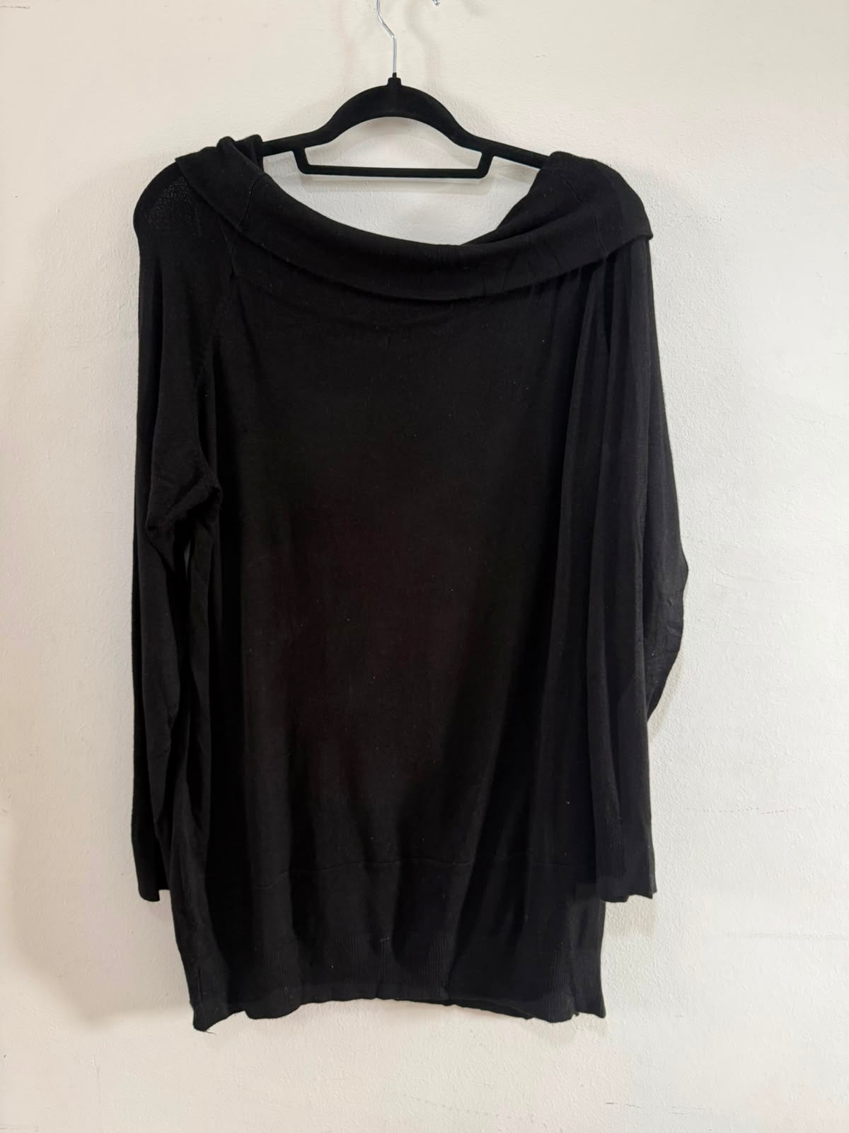 Blusa de Malha manga longa- Plus Size