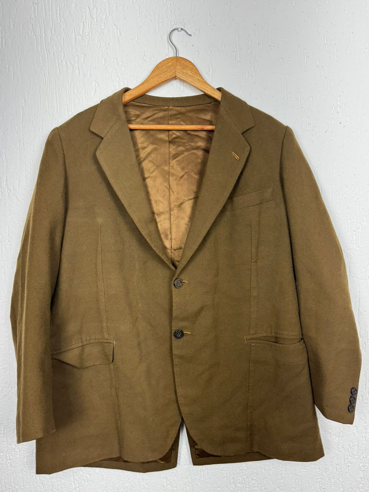 Blazer Executivo Marrom Oliva- tamanho GG