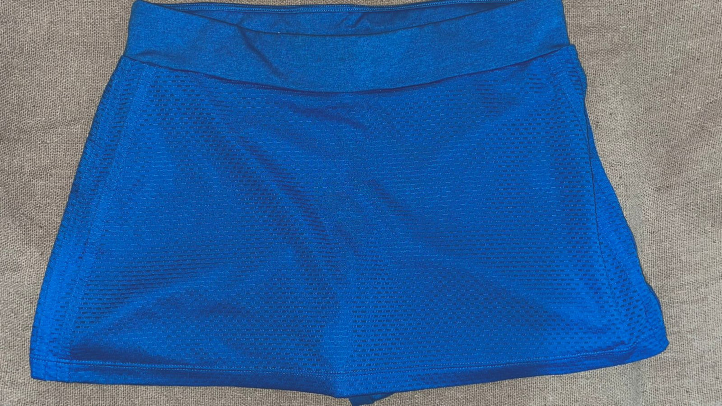 Short Saia Adidas Esportivo Azul Tamanho M - Conforto e Performance