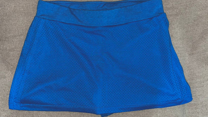 Short Saia Adidas Esportivo Azul Tamanho M - Conforto e Performance